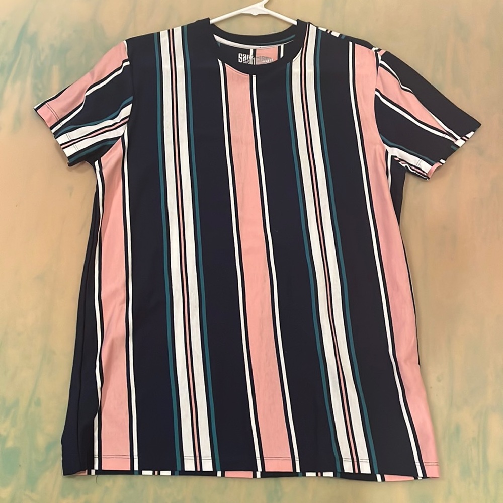 Vertical Stripped San Francisco Work Shirts
